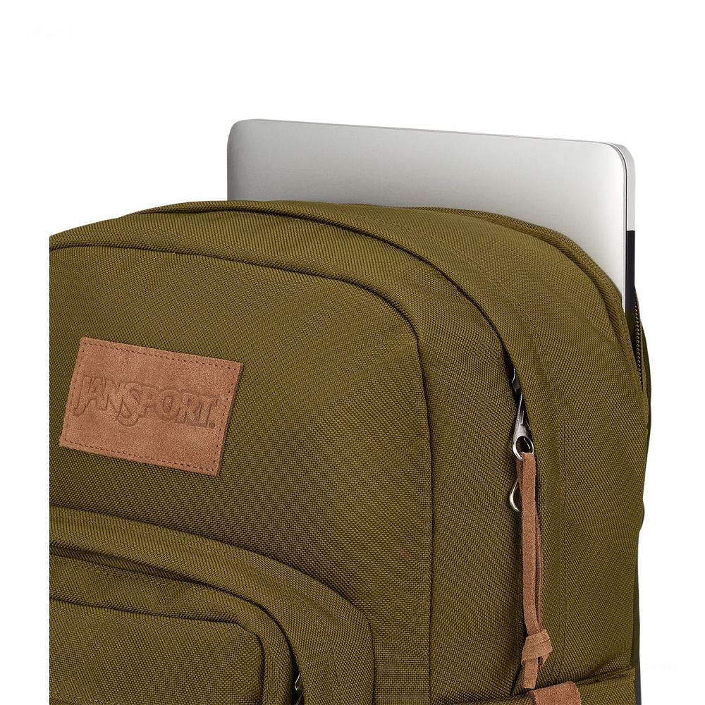 Sac à Dos Scolaire JanSport Right Pack Premium Vert Olive | JLT-72928209